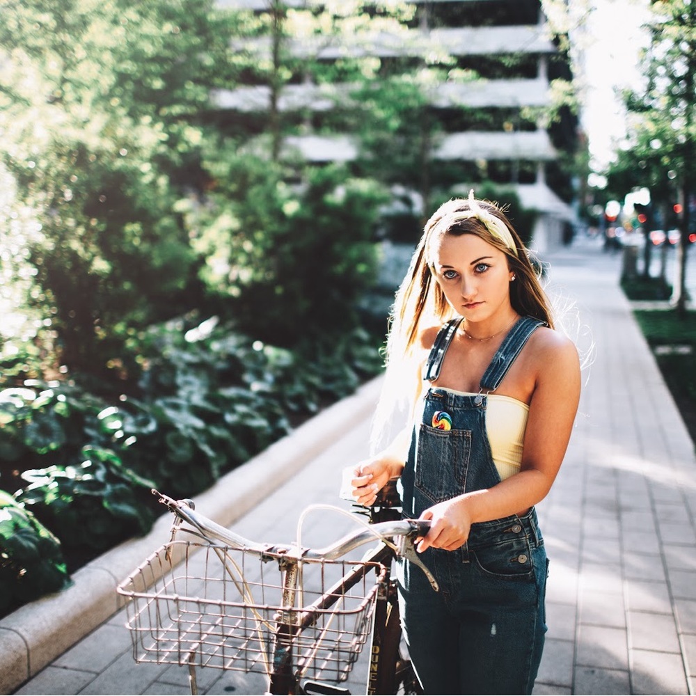 Levi Blue Jean Overalls!